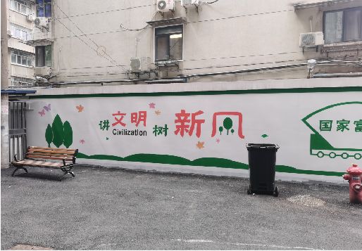 大方社区墙绘